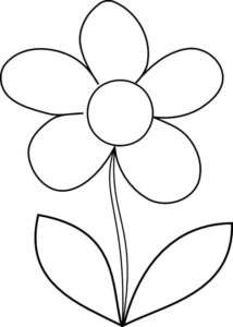 How To Draw Daisy Flower Coloring Page Download Print Online
