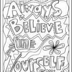 Inspirational Quotes Coloring Pages Coloring Home