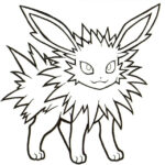 Jolteon Coloring Pages Free Downloadable K5 Worksheets