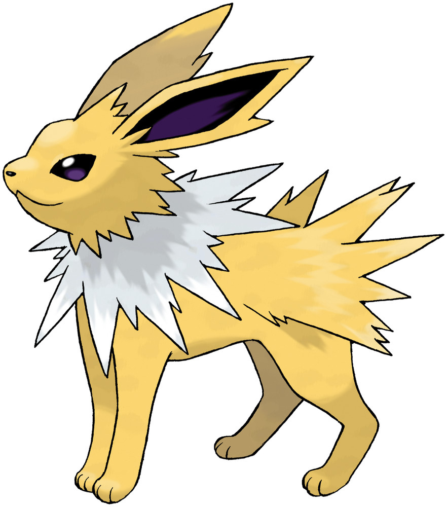 Jolteon Pok dex Stats Moves Evolution Locations Pok mon Database