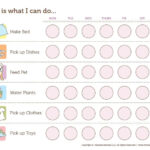 Kindergarten Chore Chart List Free Printable My Frugal Adventures