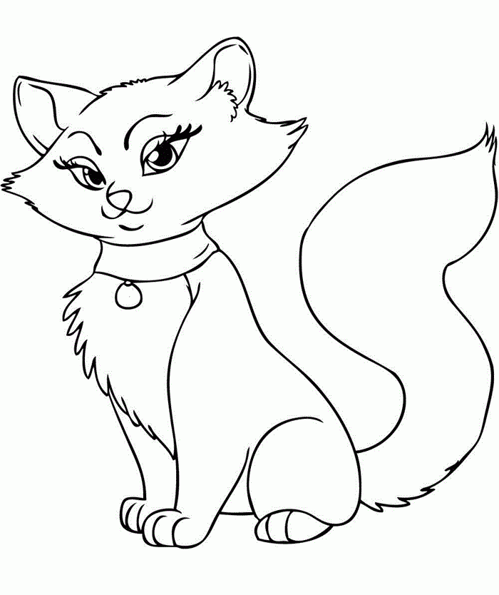 Printable Pictures Of Cats For Coloring