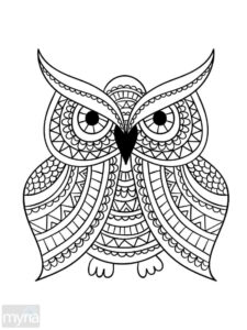 Large Print Coloring Pages For Adults At GetColorings Free