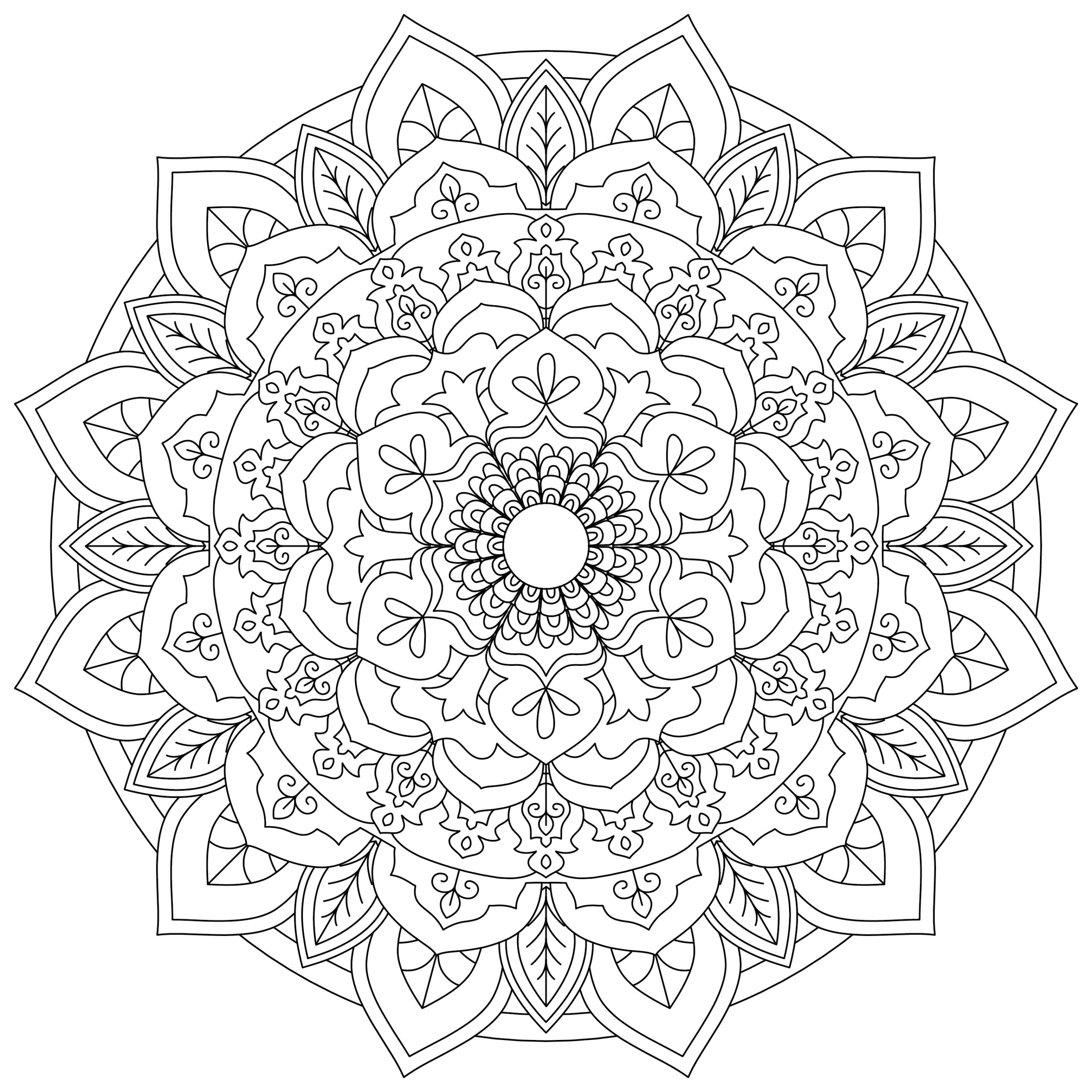 Mandala Monday 3 Free Download To Colour In GENTLEMAN CRAFTER