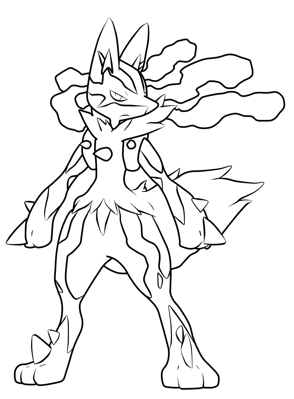 Mega Pokemon Coloring Pages At GetColorings Free Printable 