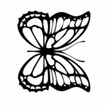 Monarch Butterfly Coloring Page Animals Town Animals Color Sheet