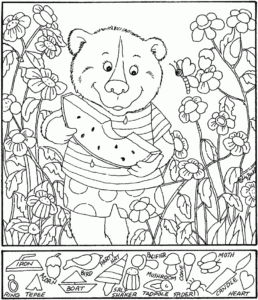 Newspapers Hidden Pictures Printables Hidden Pictures Hidden