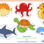Ocean Printable No Prep Preschool Printables