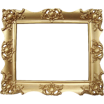 Ornate Gold Victorian Picture Frame 8 X 10