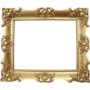 Ornate Gold Victorian Picture Frame 8 X 10