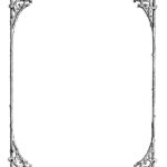 Picture Frame Coloring Page Coloring Home