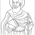 Pin On Catholic Saints Coloring Pages