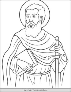 Pin On Catholic Saints Coloring Pages