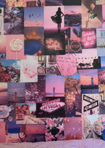 Pink Aesthetic Pretty Large A4 Size Wall Collage Kit Room Etsy UK