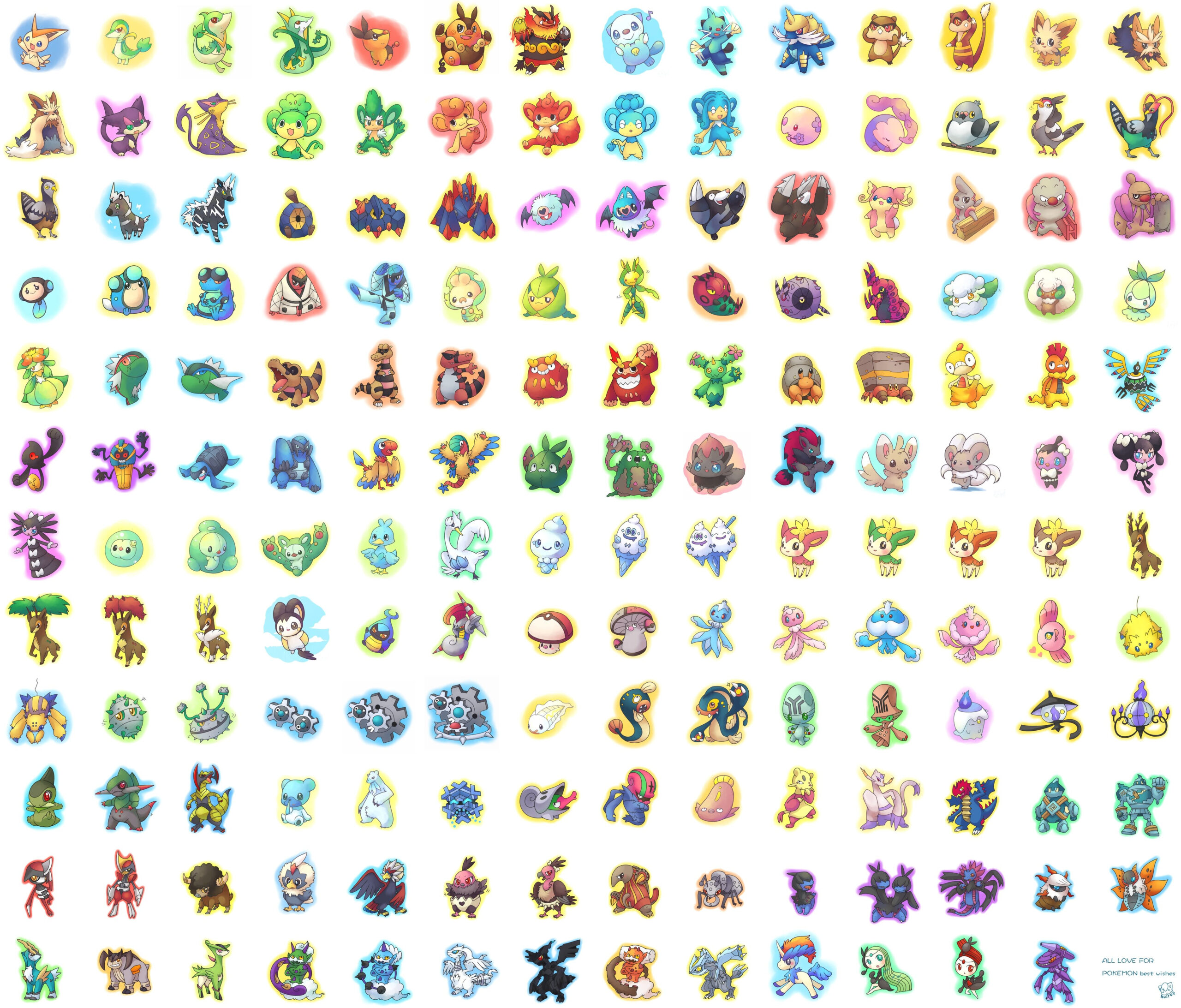 Pictures Of All Pokemon Characters