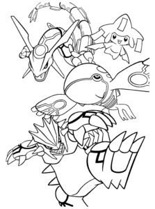 Pokemon Coloring Pages Join Your Favorite Pokemon On An Adventure