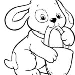 Print Download Draw Your Own Puppy Coloring Pages