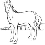 Print Out Coloring Pages Race Horses For Kids Free Printable Coloring