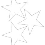 Printable 5 Inch Star Outlines Star Template Star Template Printable