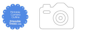 Printable Camera Outline Printable Treats
