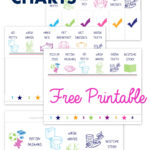 Printable Chore Charts Preschool Contributor Sugar Bee Crafts