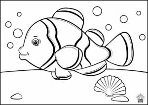 Printable Coloring Pages For Kids Sea Creatures Amax Kids