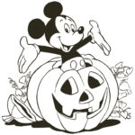 Printable Halloween Coloring Pages October 2011