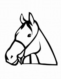 Printable Horse Head ClipArt Best