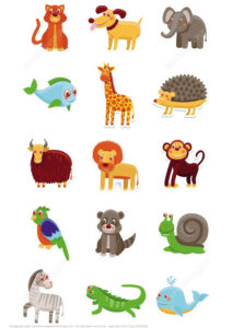 Printable Images Of Animals Printable Stickers Free Printable