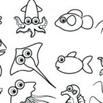 Printable Sea Animals Coloring Pages For Kids