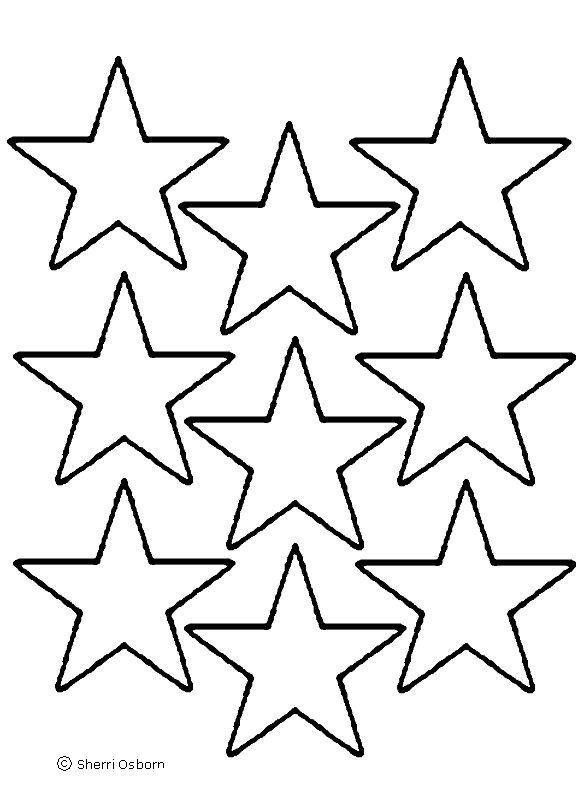 Free Printable Pictures Of Stars