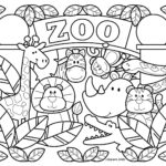 Printable Zoo Animal Coloring Sheets Printable Coloring Pages