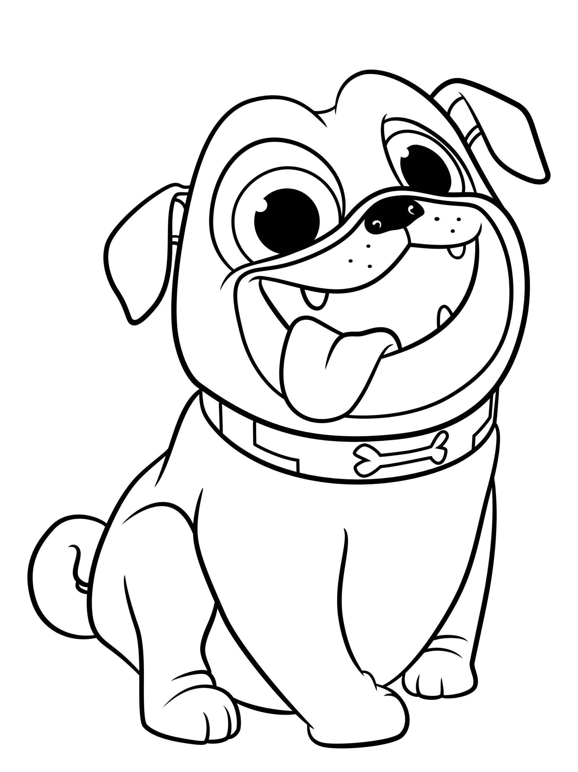 Printable Pictures To Color Of Dogs