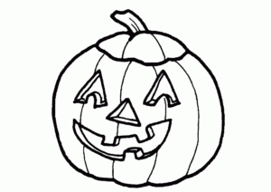 Pumpkin Coloring Pages For Harvest Fall Season Print Color Craft