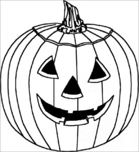 Pumpkins Coloring Pages ColoringBay