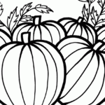 Pumpkins Coloring Pages To Celebrate Thanksgiving Learn To Coloring