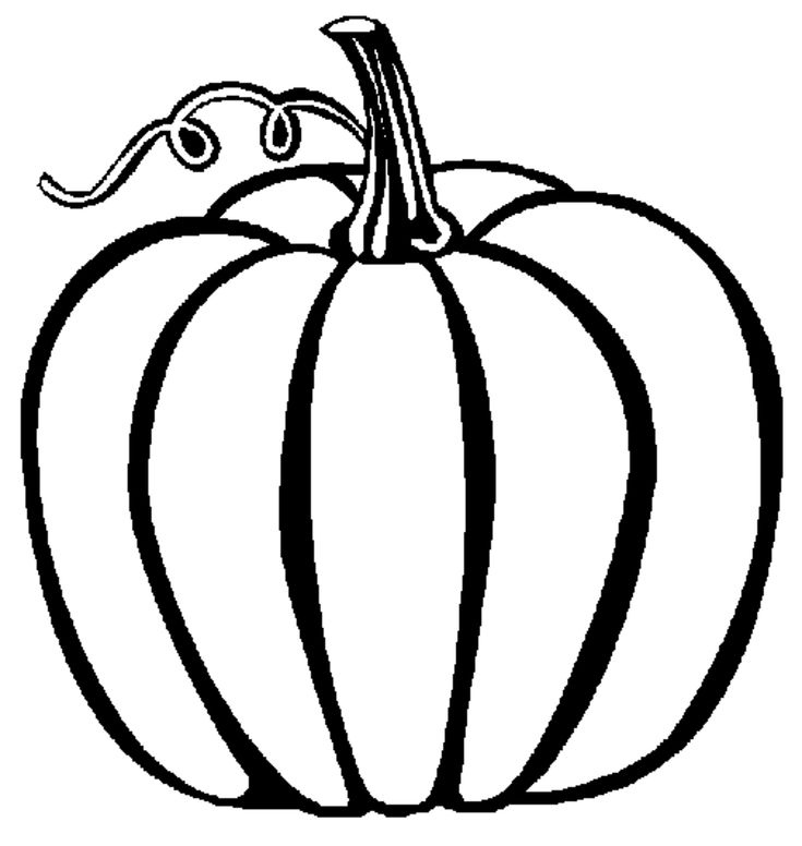 Pumpkins To Color Free Coloring Page Youngcolor Pumpkin Coloring 