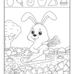 Rabbit Hidden Picture Puzzle Woo Jr Kids Activities Children S