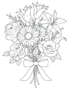 Realistic Flower Drawing At GetDrawings Free Download