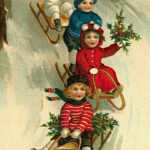 Remodelaholic 25 Free Vintage Christmas Card Images Day 12