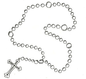 Rosary Beads Drawing At PaintingValley Explore Collection Of