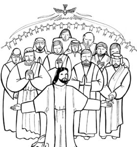 Saints Coloring Pages Printable Catholic Saints