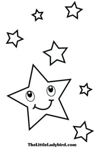 Shooting Star Coloring Page At GetColorings Free Printable