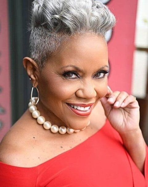 Printable Pictures Of Short Haircuts On Black Women With Gray Hair Over 60