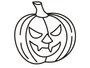 Simple Pumpkin Coloring Pages At GetColorings Free Printable