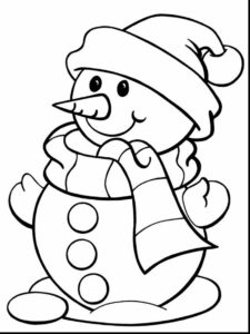 Snowman Coloring Pages At GetColorings Free Printable Colorings