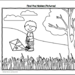 Spring Hidden Picture Worksheets Mamas Learning Corner