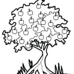Spring Tree Coloring Page At GetColorings Free Printable