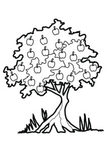 Spring Tree Coloring Page At GetColorings Free Printable