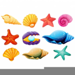 Starfish And Seashell Clipart Free Images At Clker Vector Clip